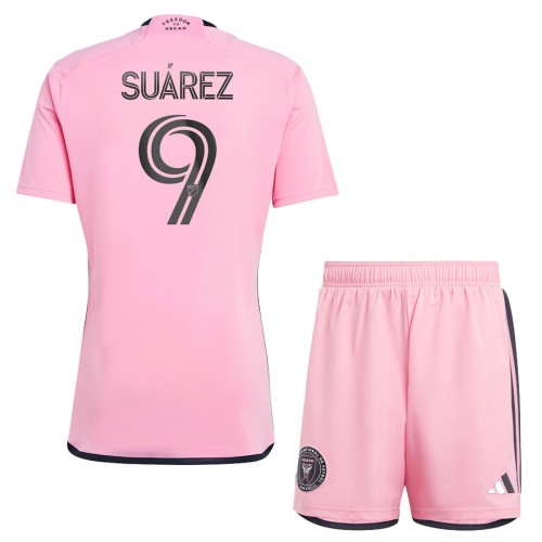 Ensemble Maillot Inter Miami CF Luis Suarez 9 Domicile 2024-25 Enfant Ensemble Maillot Inter Miami CF Luis Suarez 9 Domicile 2024-25 Enfant